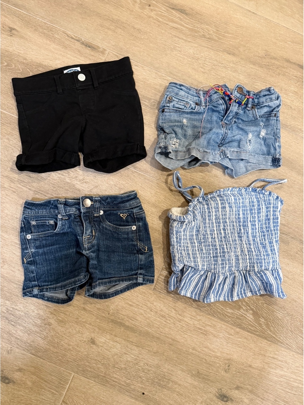 Girls’ 4-Piece Summer Bundle | Size 4–5